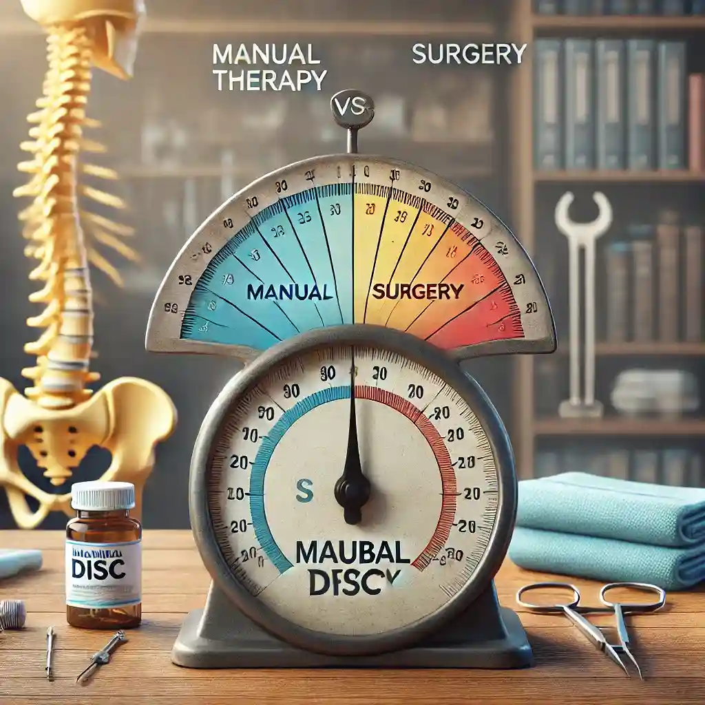 مقایسه منوال تراپی با جراحی برای درمان دیسک کمر
