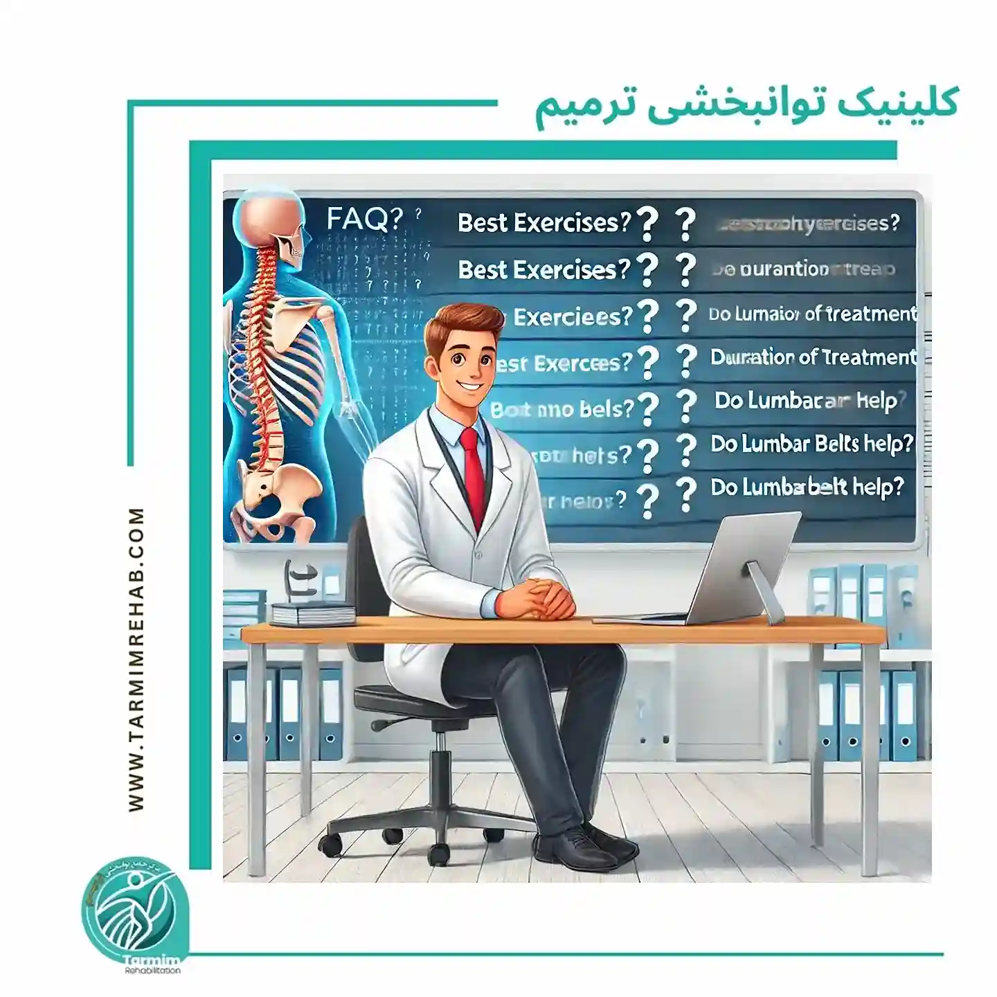 پرسش‌های رایج درباره گودی کمر و راه‌های درمان