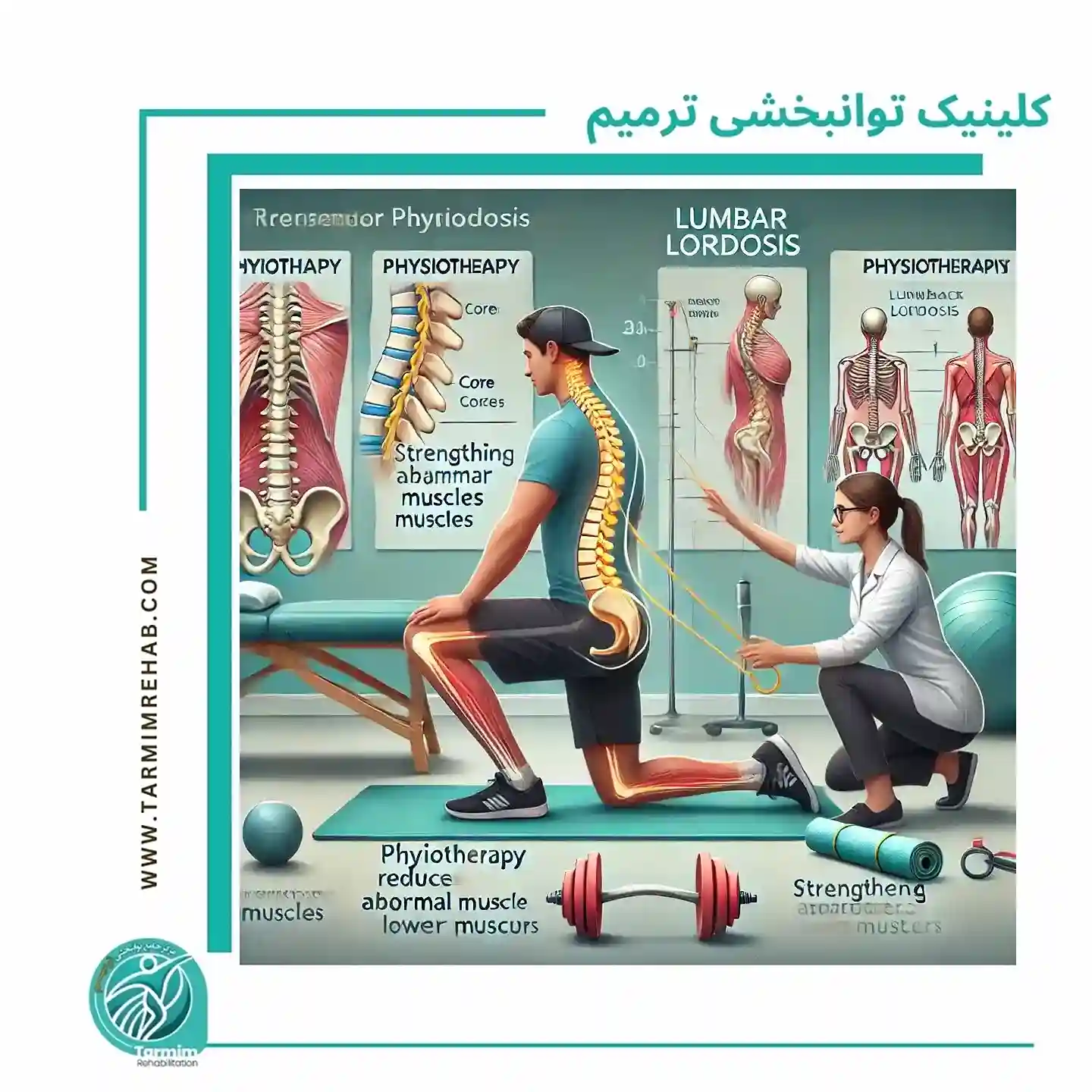 چگونه فیزیوتراپی در درمان گودی کمر موثر است؟