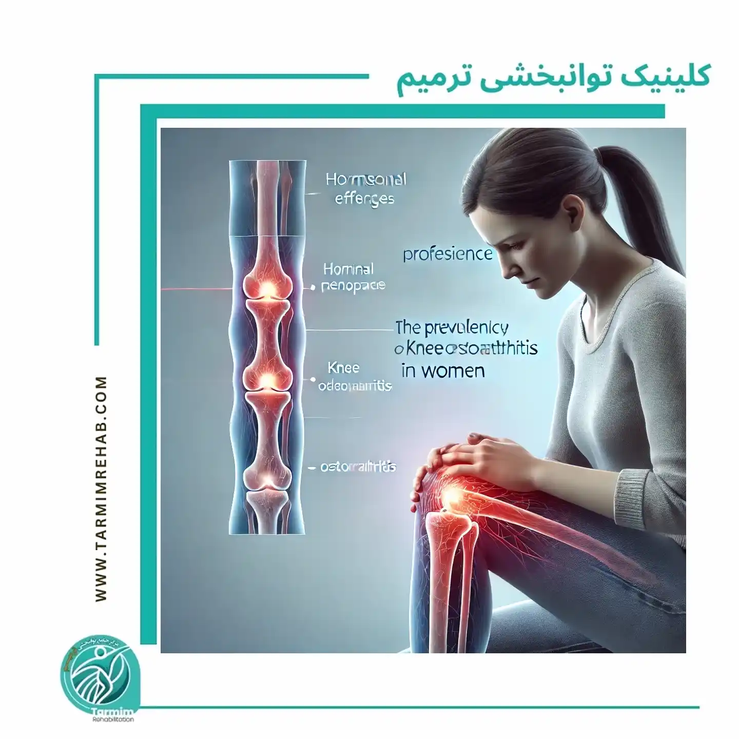 نقش هورمون‌ها در شیوع آرتروز زانو در زنان